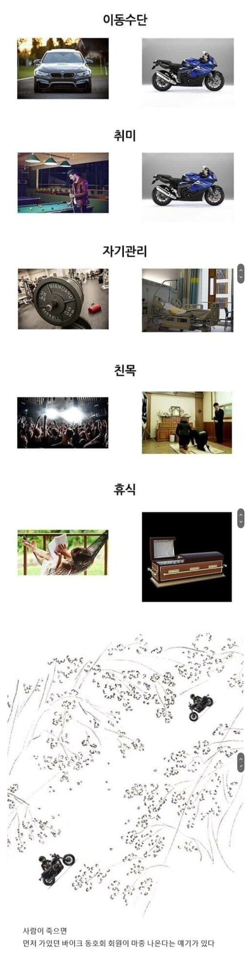 바이크 갤러리 영구 차단 짤