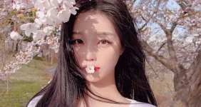 벚꽃아래에서