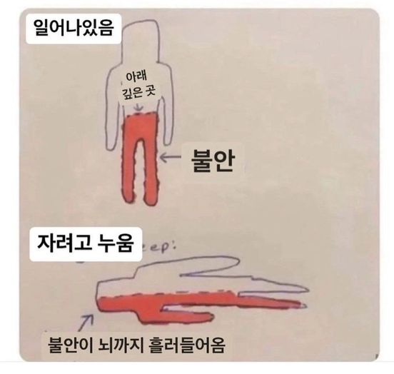 꼭 잘때 되면 불안감이 진해지는 이유.JPG
