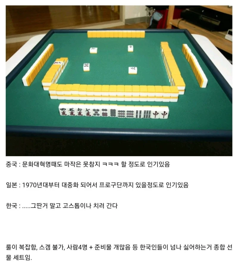 혈당 메뉴판 - 한식