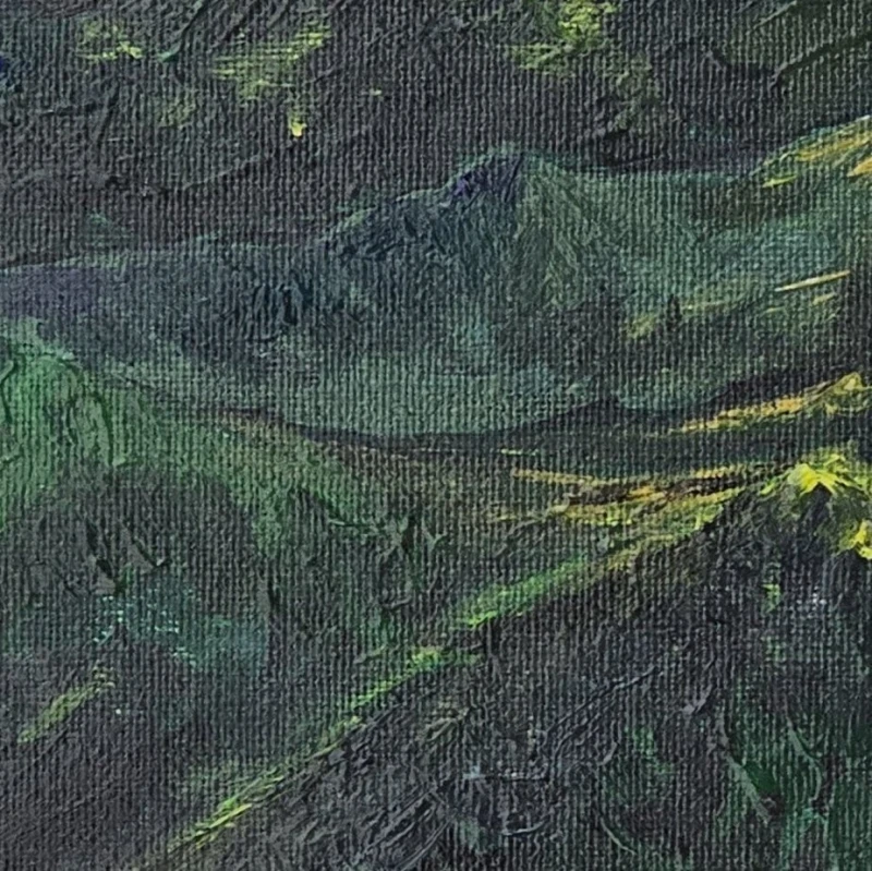 고흐 그림 볼때마다 이렇게 물감을 쓰니까 돈이 없지...-3