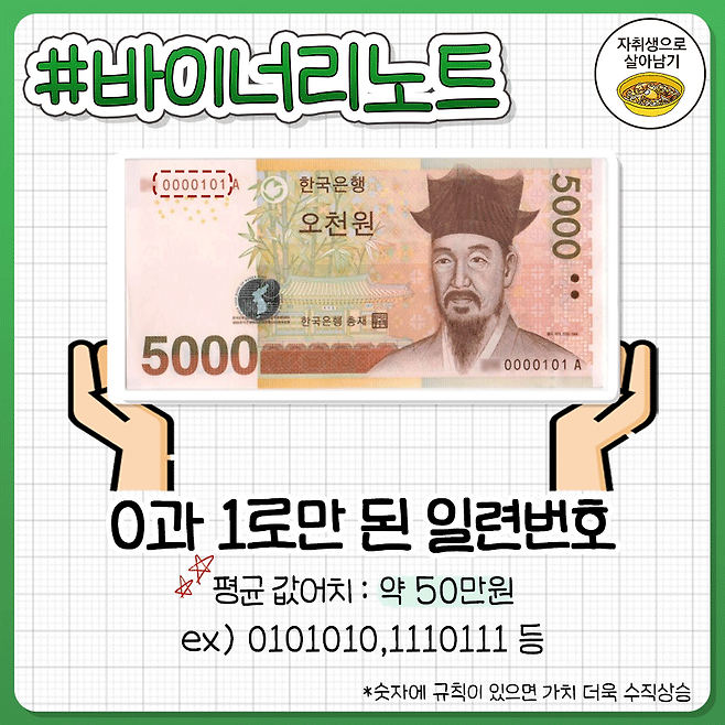 절대 쓰면 안되는 로또 지폐 총정리-8