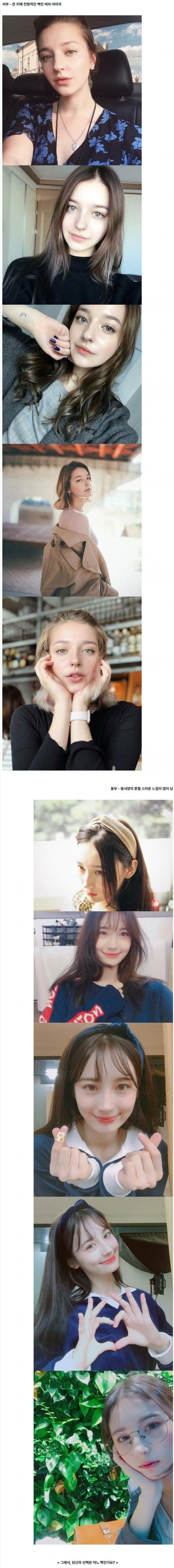 러시아 서부 여자와 동부 여자의 차이