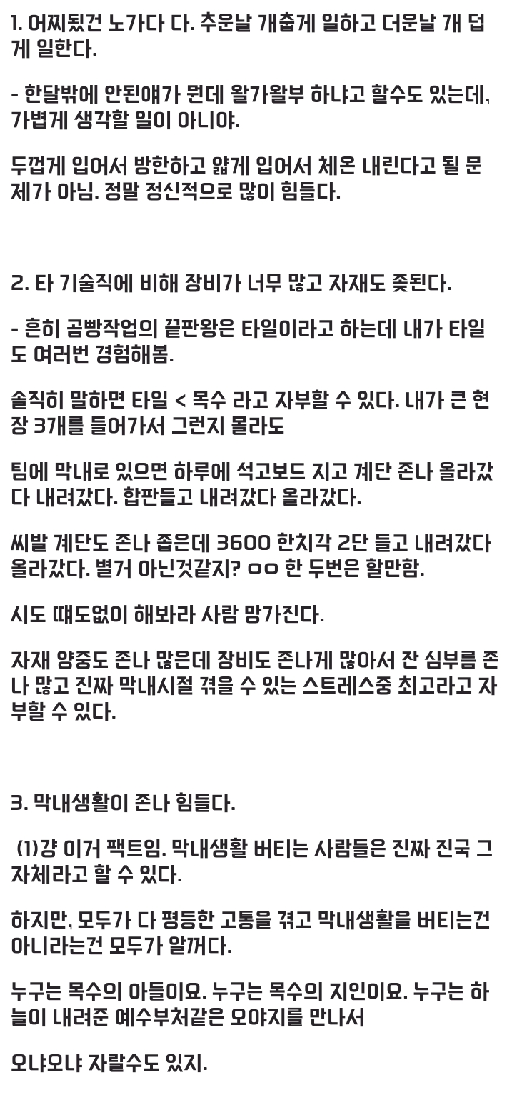 목수 입문 한달차에 그만두게 된 디시인...jpg-2