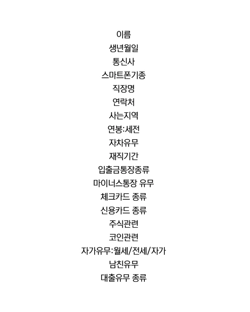 캄보디아 조직이 가지고있는 개인정보 수준-2