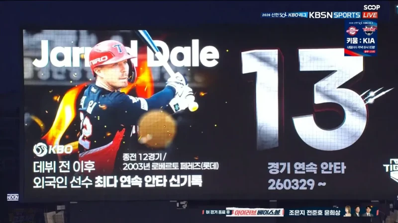 신기록 달성