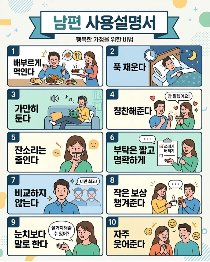 남편 사용설명서