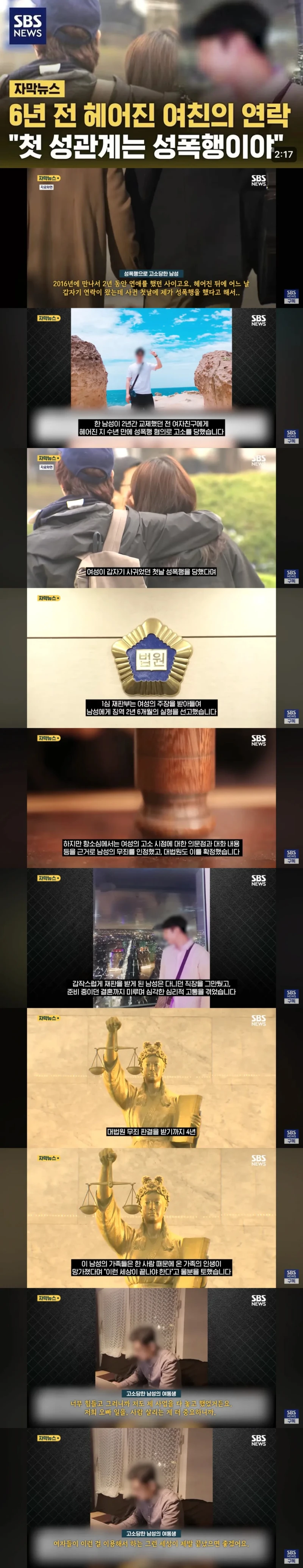6년전 헤어진 전여친에게서 온 연락