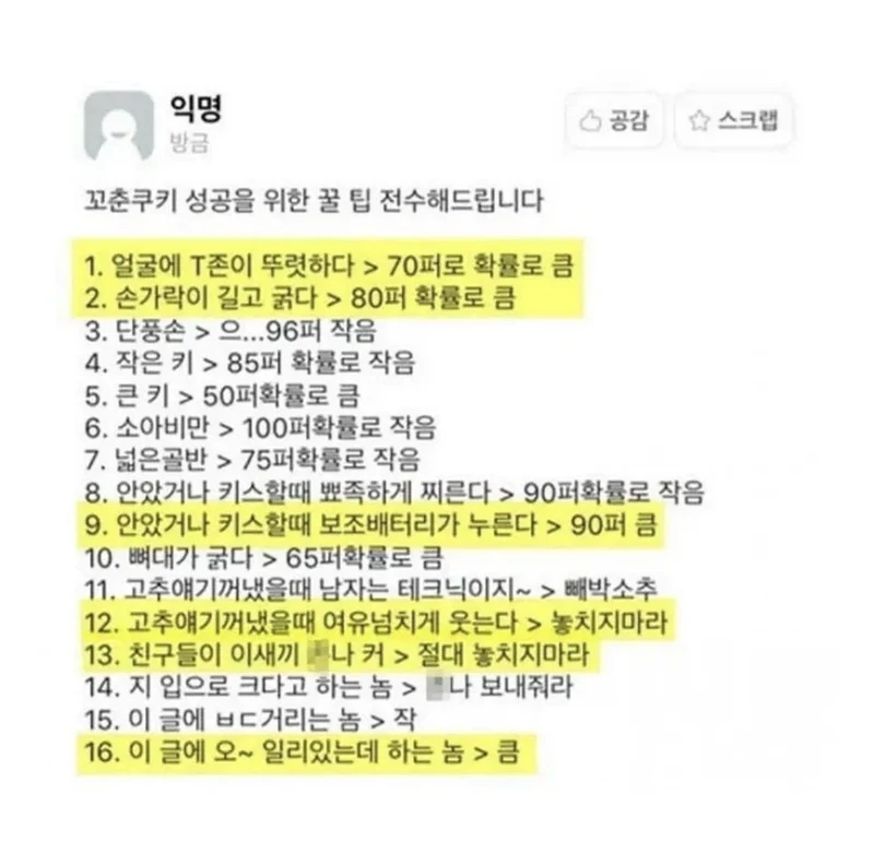 매우 정확하다는 꽈추 감별