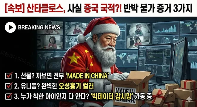 산타클로스가 중국사람????