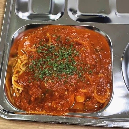 급식 스파게티 -4