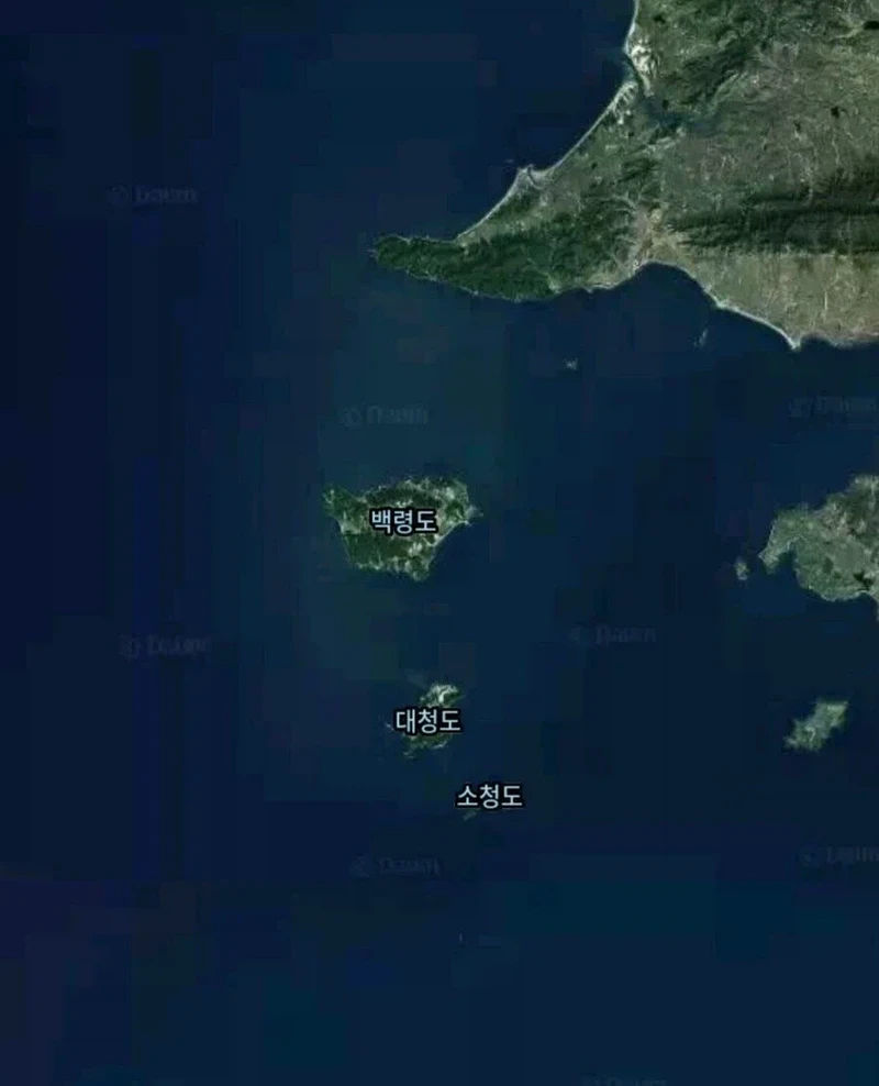 백령도 위치