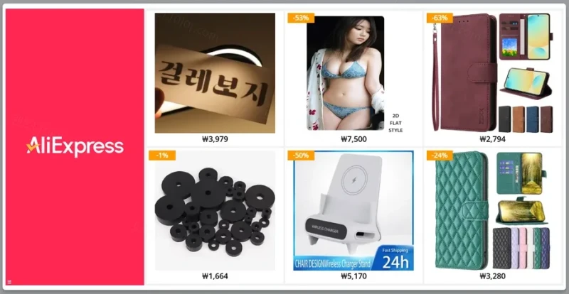 별걸 다 파는 알리익스프레스