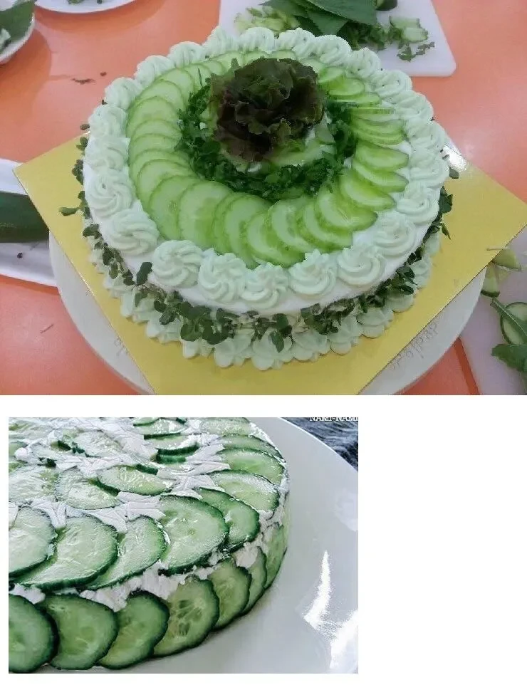 채소 케이크