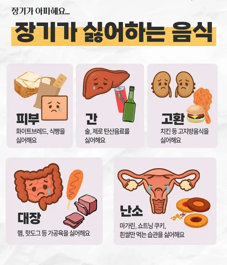 장기가 싫어하는 음식-2