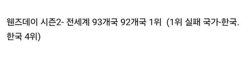 넷플릭스 글로벌 1위 먹기가 힘든 이유-7