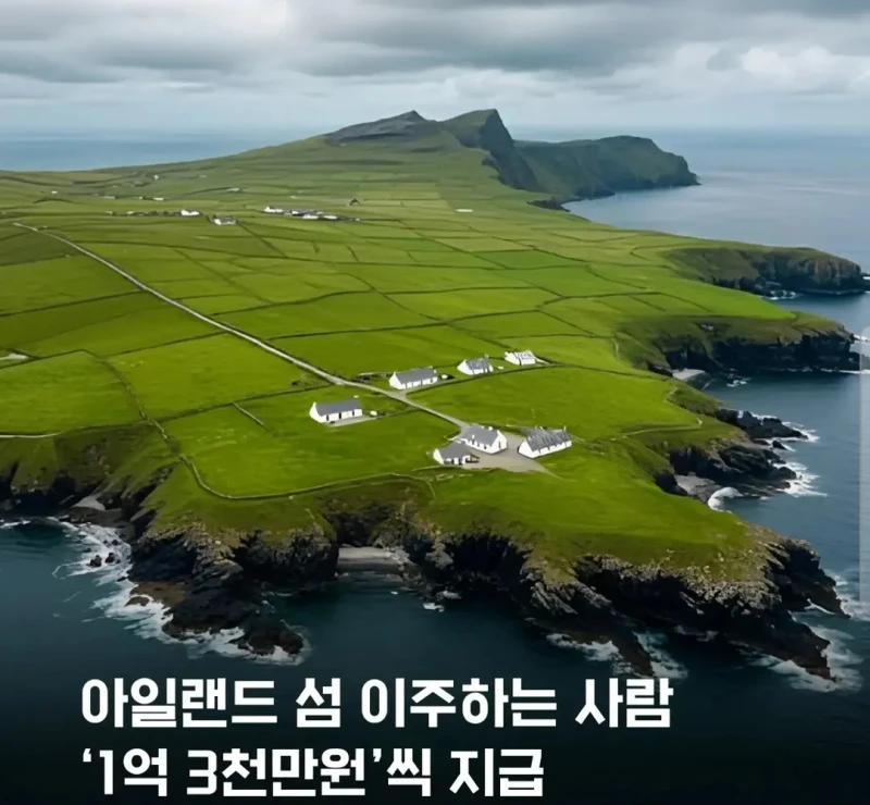 아일랜드이주비용 1억3천만원 지원