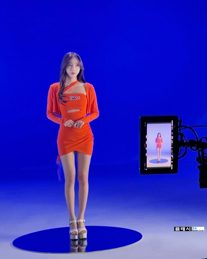 ㅇㅎ)꽉채우는 레이싱 모델 한지은-8