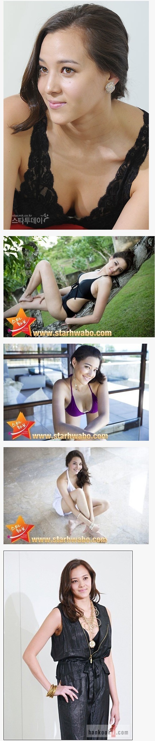 농구보다 화보가 더 화제였던 혼혈 여자선수
