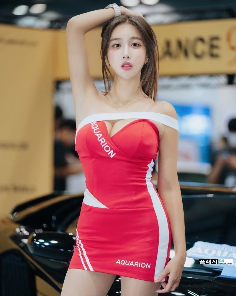 오아희 모노키니 수영복 레이싱걸