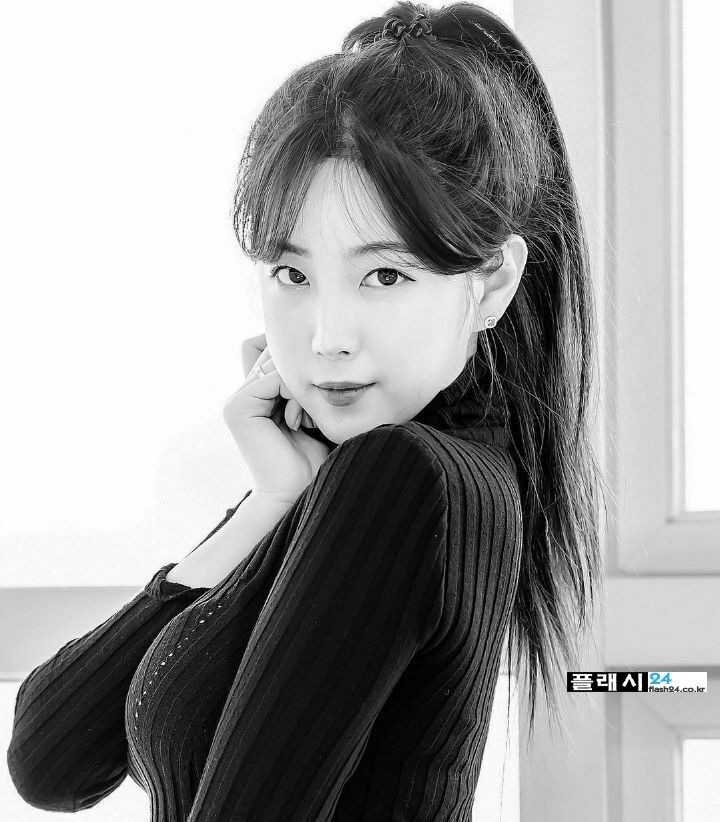 S라인 안지현 치어리더 골지원피스-8
