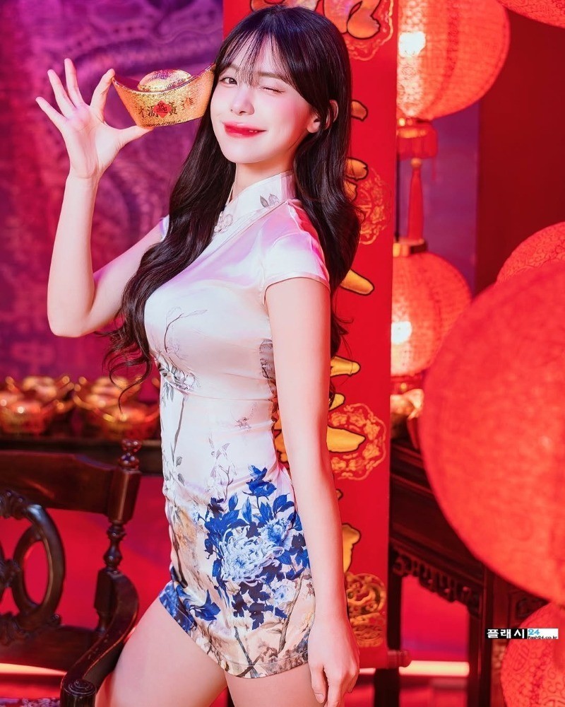 ㅇㅎ)이다혜 치어리더 치파오-2