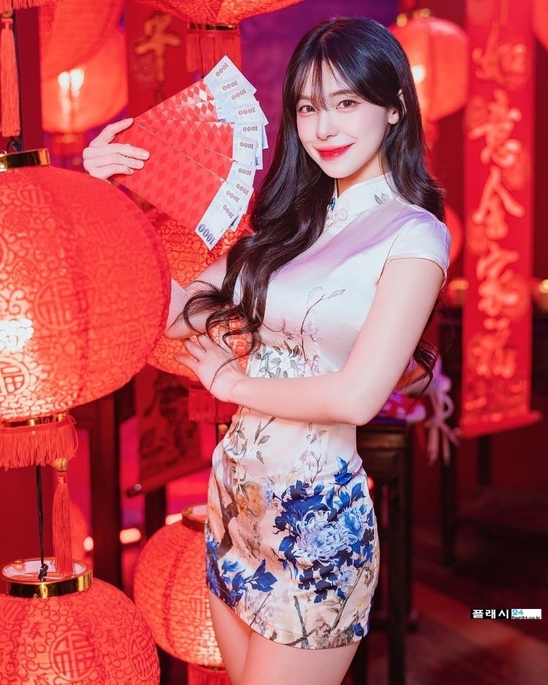 ㅇㅎ)이다혜 치어리더 치파오-3