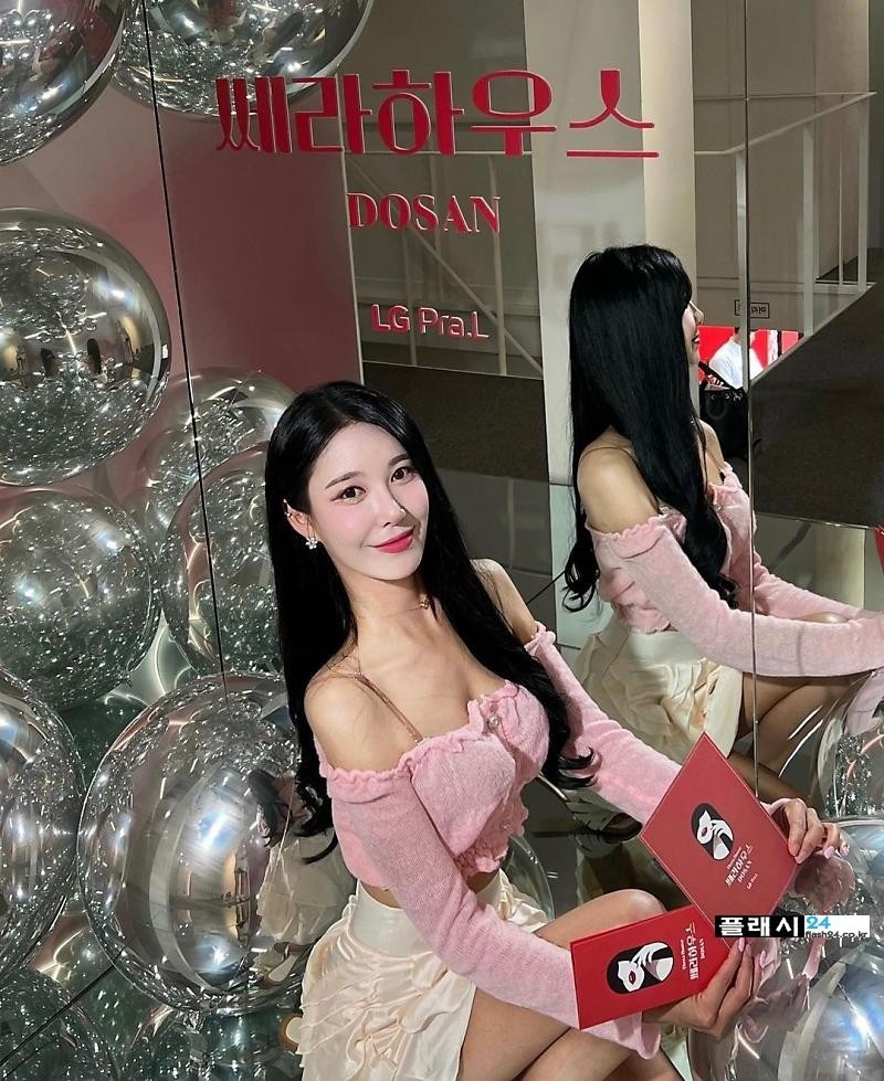 피지컬 장난없는 원민주 치어리더-4