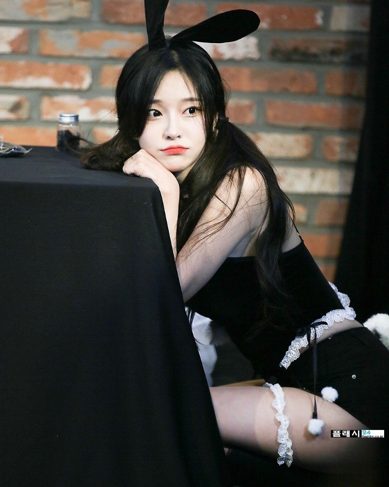 ㅇㅎ)BJ 박민정 토끼 메이드복-3