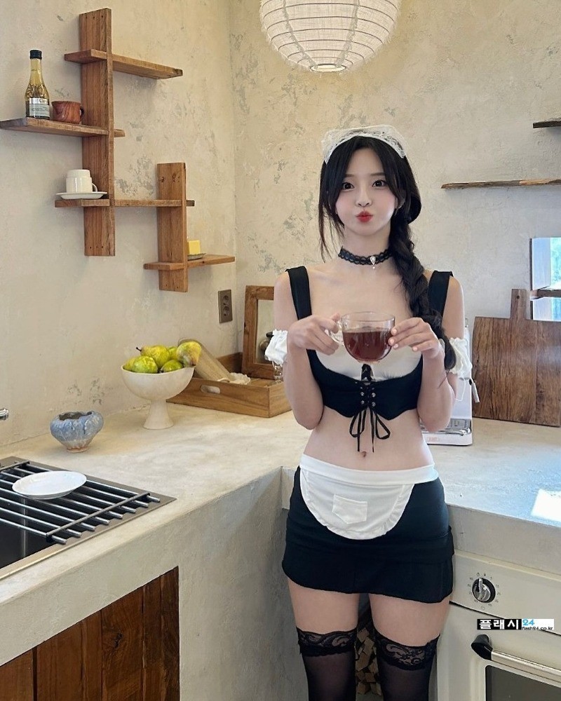 ㅇㅎ)BJ 박민정 토끼 메이드복-6