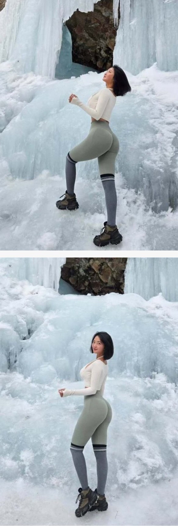 요즘 등산가면 볼수 있는 여자 패션