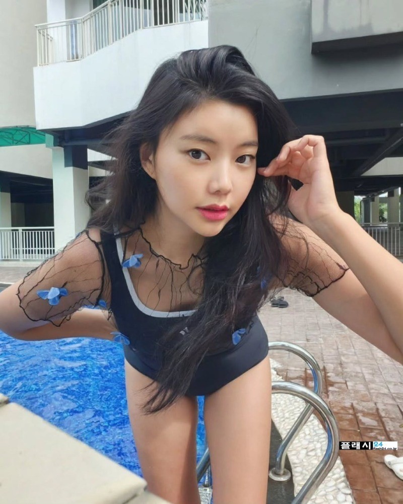 ㅇㅎ)김쇼니 레이싱걸 모노키니 수영복-6