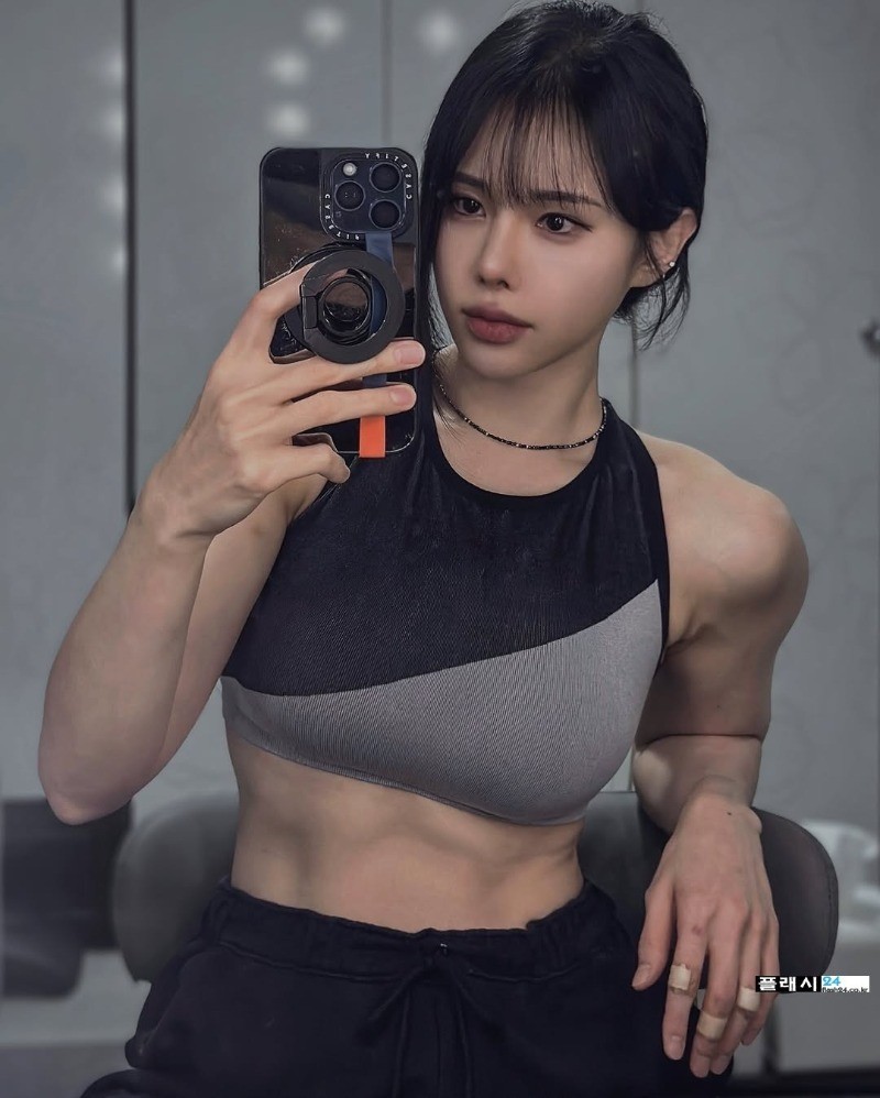 ㅇㅎ)운동하는 처자의 호불호 몸매
