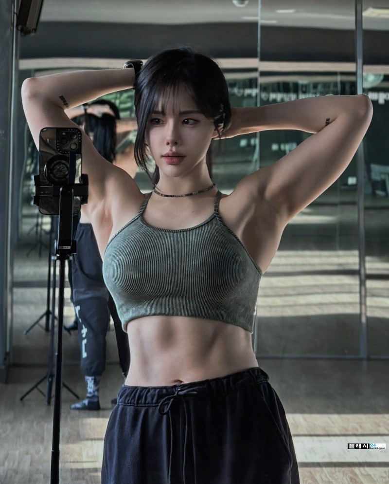 ㅇㅎ)운동하는 처자의 호불호 몸매-8