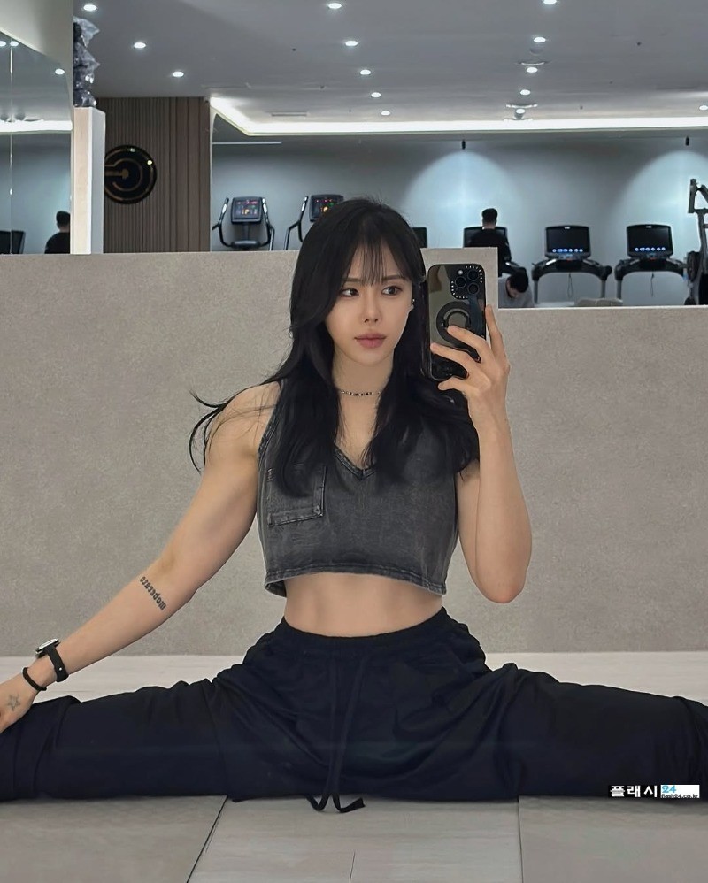 ㅇㅎ)운동하는 처자의 호불호 몸매-9