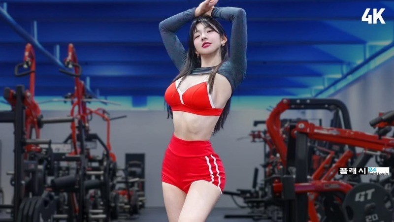 핏블리 방송 운동하는 일본 피트니스 사유리-8