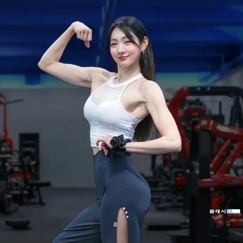 핏블리 방송 운동하는 일본 피트니스 사유리-10