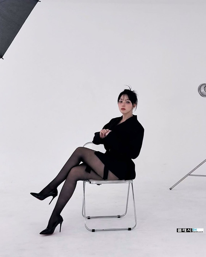 ㅇㅎ)허벅지 사이즈 53cm 치어리더 하지원 검스
