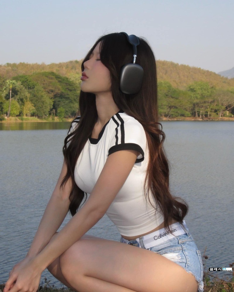 퇴근 후 여친과의 산책길-3