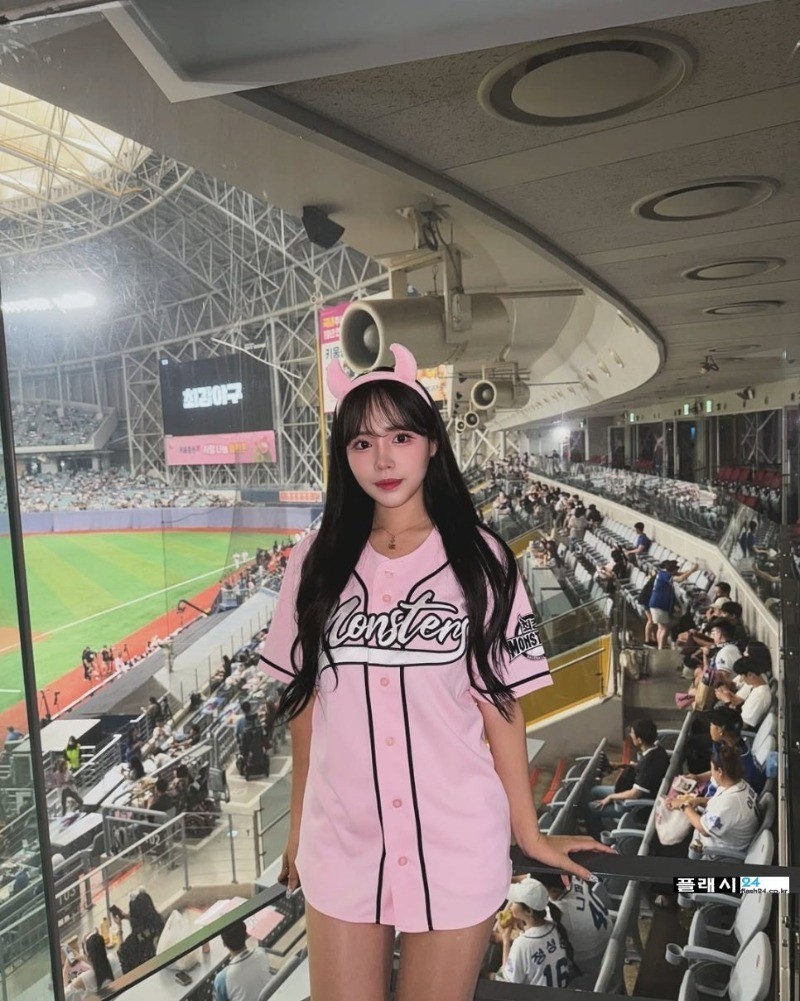 ㅇㅎ)인천공항 점보스 치어리더 문혜진 청량감-4