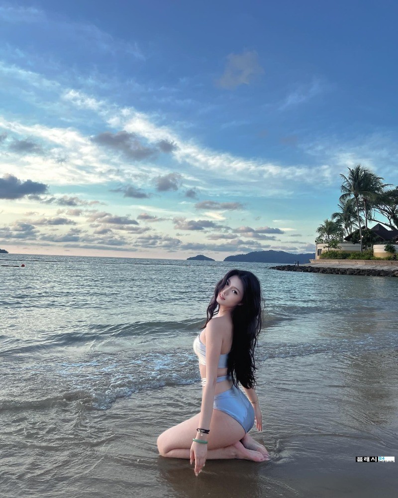 ㅇㅎ)해변에서 연락처 엄처 따이겠다-3