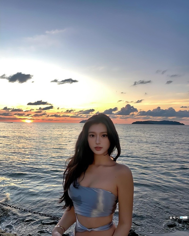 ㅇㅎ)해변에서 연락처 엄처 따이겠다-5