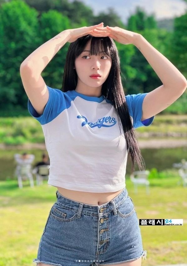하체 장난없는 하지원 치어리더-10