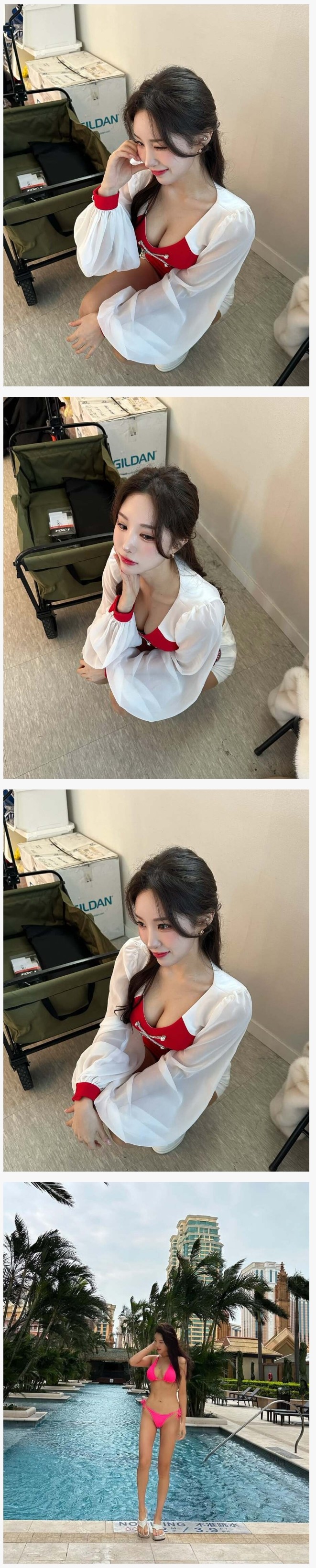 ssg 치어리더 슴 크기ㄷㄷ