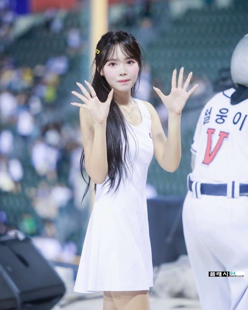 인천공항 점보스 치어리더 문혜진 청량감-11