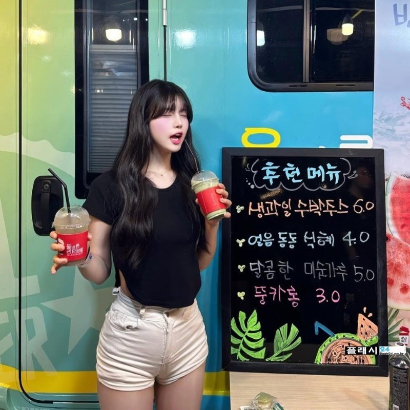 깨끗한 외모의 치어리더 박지영-3