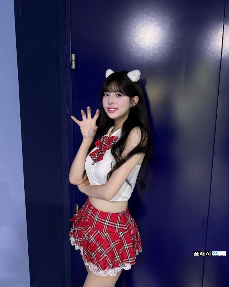 깨끗한 외모의 치어리더 박지영-6