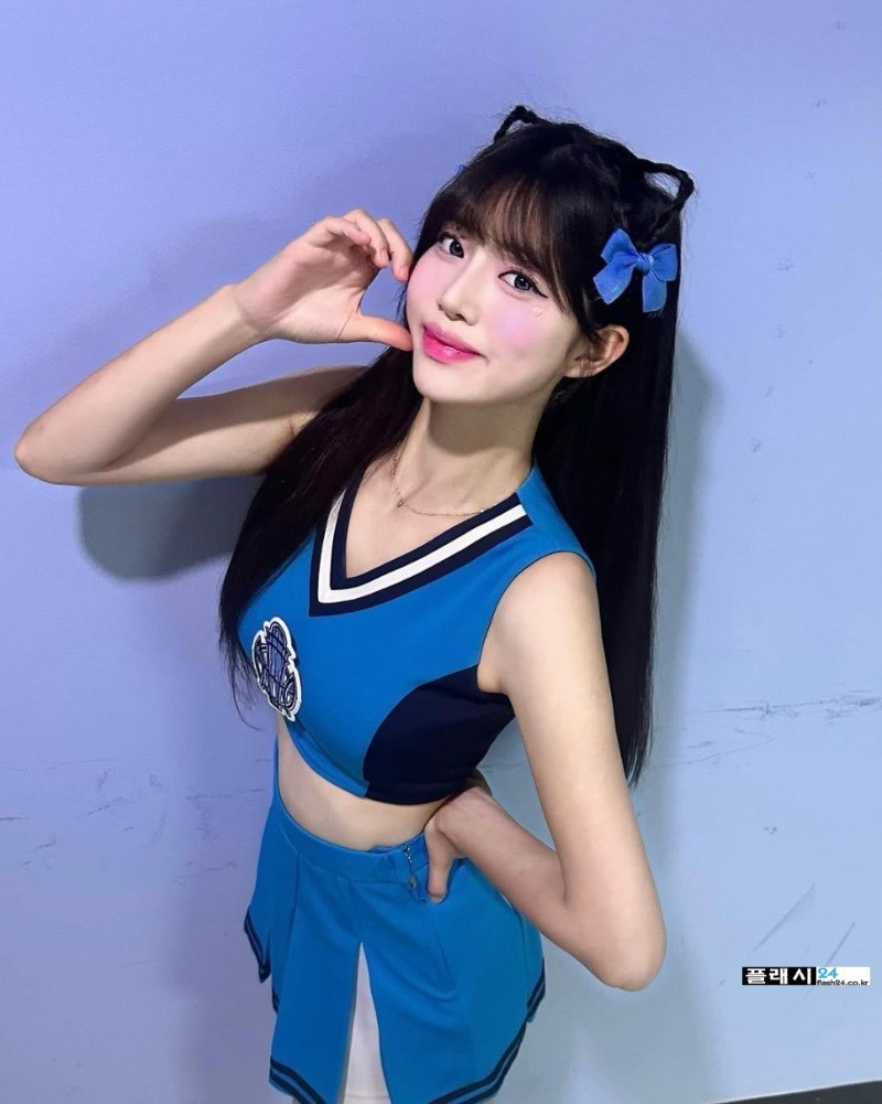 깨끗한 외모의 치어리더 박지영-7