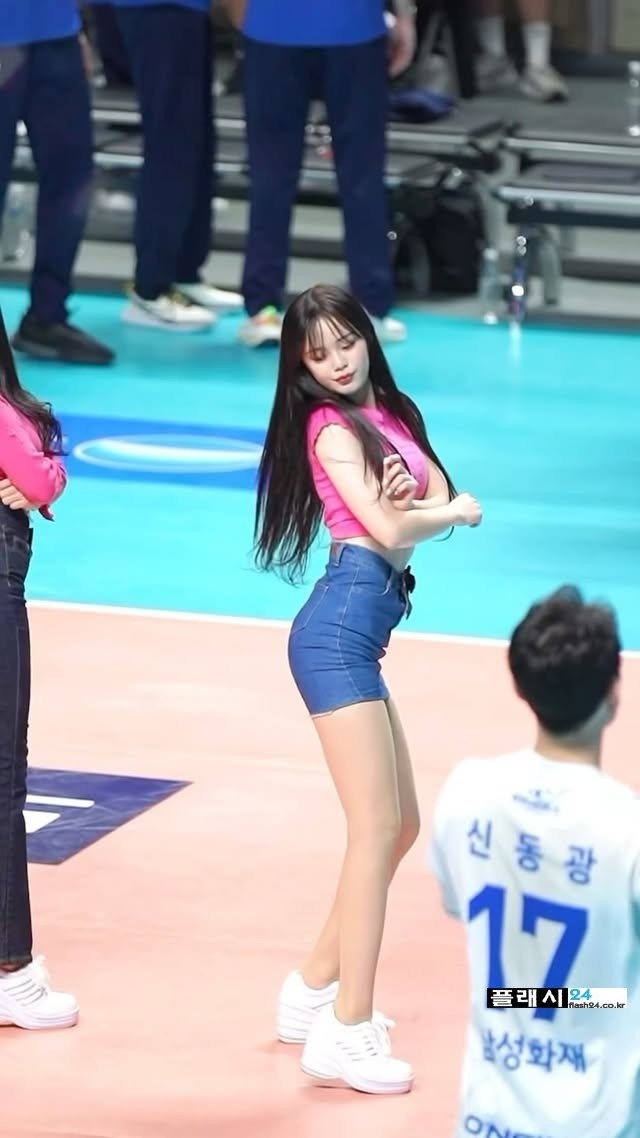 어려보이는 삼성라이온즈 치어리더 안해규-6