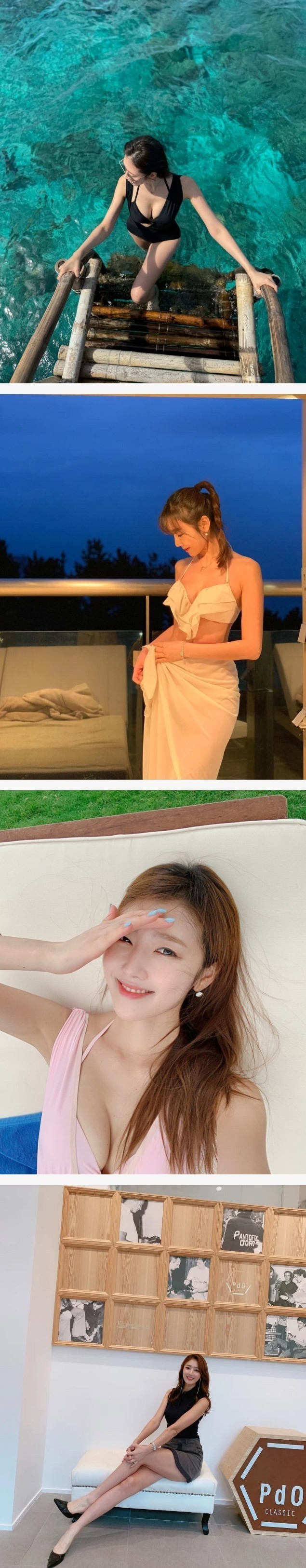 40살 아나운서 비키니 몸매 ㄷㄷ